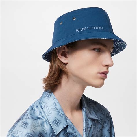 louis vuitton bucket hat|Monogram Essential Bucket Hat S00 .